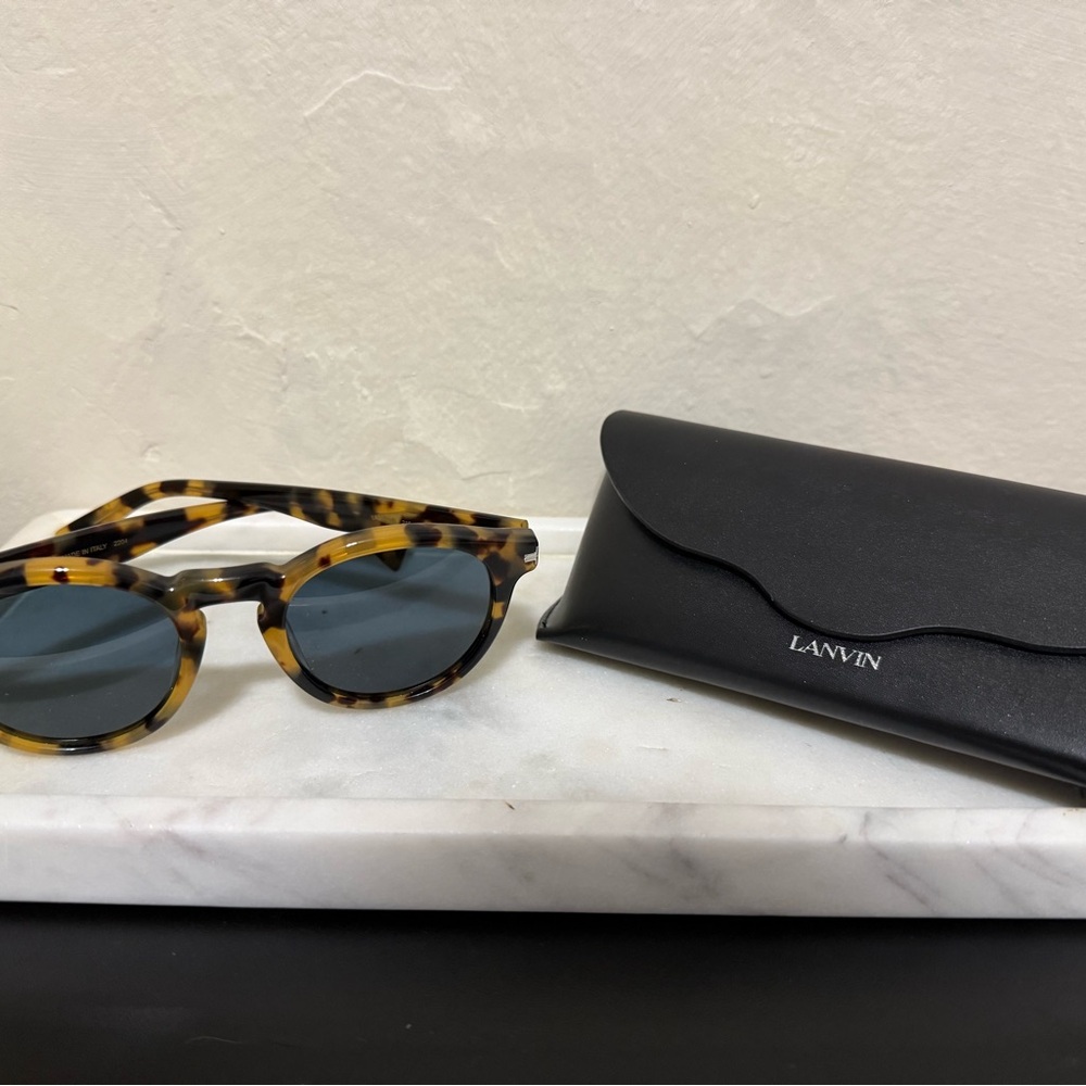 LANVIN TORTOISE SUNGLASSES